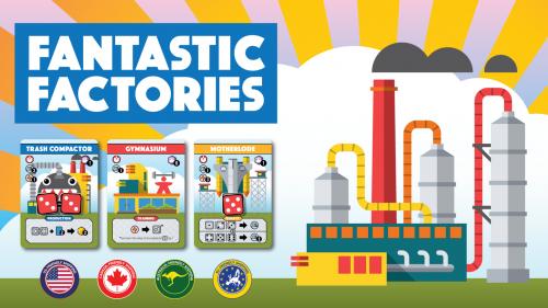 Fantastic Factories: A Dice Placement Engine Building Game