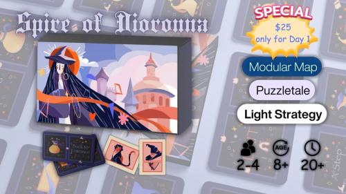 Spire of Dioronna - A new modular map card game