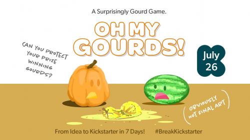 OH MY GOURDS! A Fun, Fast 2 - 4 player card counting game