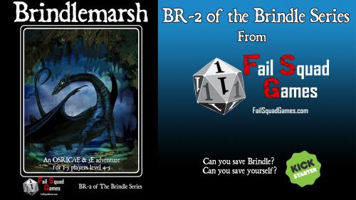 Brindlemarsh, a 1E & 5E adventure of Dragons and Dungeons
