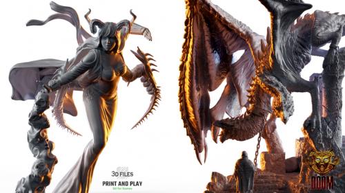 DOOM, CHAOS MINIATURES TO PRINT AND PLAY