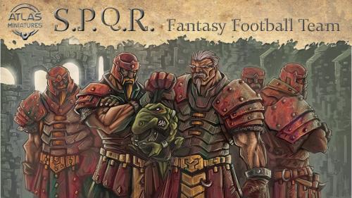 S.P.Q.R. Fantasy Football team - Atlas Miniatures