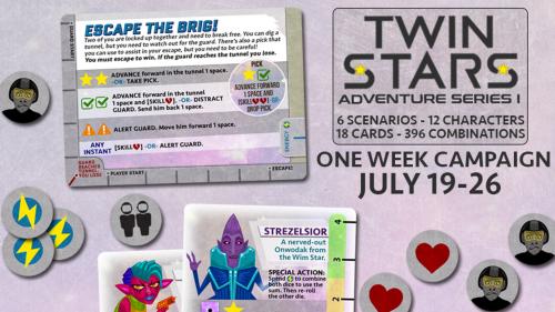 Twin Stars: Adventure Series I - A solo game system