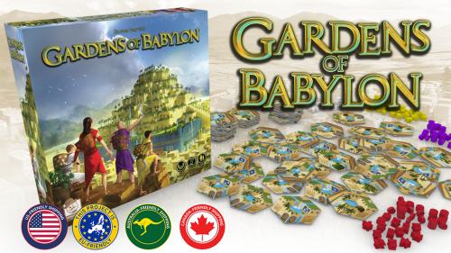 Gardens of Babylon: The Cascading Tile Laying Game
