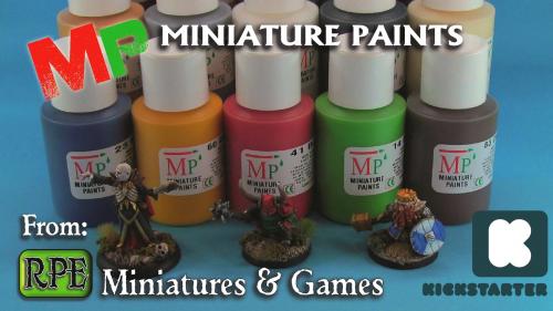 Miniature Paints -Liquid Acrylics from RPE