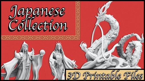 Japanese Mythology : 3D Printable Files