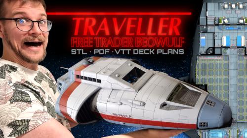 Free Trader Beowulf Starship