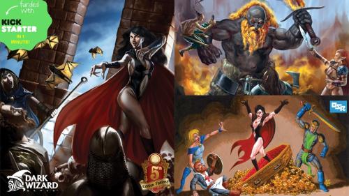 Vampire Queen 5E and 10 Year Anniversary 1E Softcovers