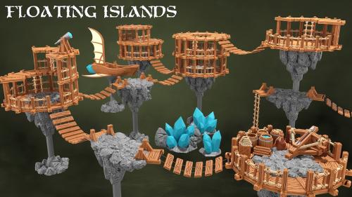 Floating Islands - Modular Terrain