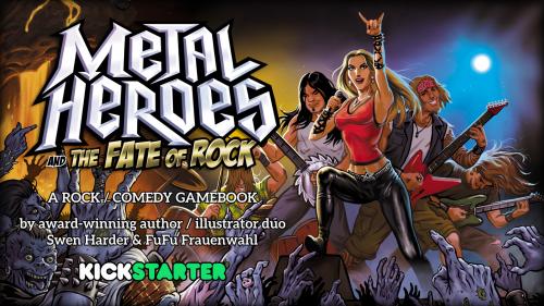 Metal Heroes and the Fate of Rock: A Rock/Comedy Gamebook