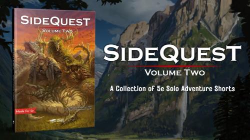 SideQuest: Volume 2 | 10 Solo Adventure Shorts for 5e