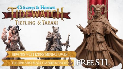 Tidewatch Citizens & Heroes 2 :: Tiefling & Tabaxi