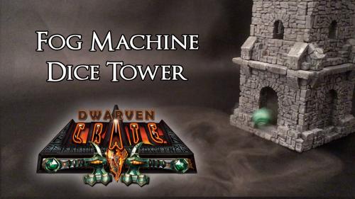 Fog Dice Tower for Dice Collectors and Tabletop Gamers