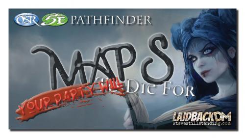 MAPS YOUR PARTY WILL DIE FOR for 5e / Pathfinder / OSR RPGs
