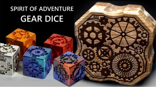 SPIRIT OF ADVENTURE | MULTICOLOR GEAR DICE