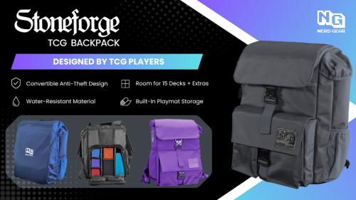 Stoneforge TCG Backpack by Nerd Gear