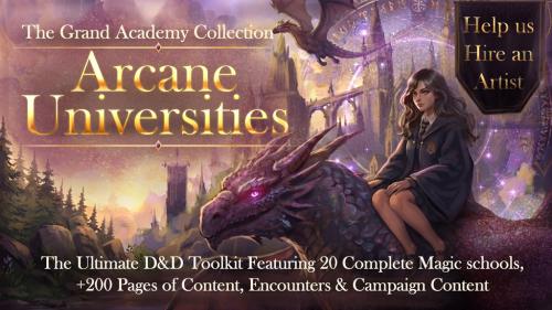 The Grand Academy Collection: Arcane Universities For D&D 5E