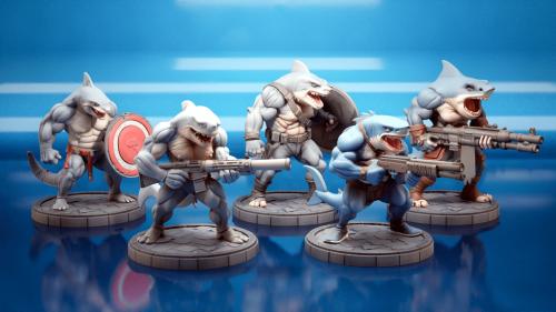 ACTION HERO SHARKS