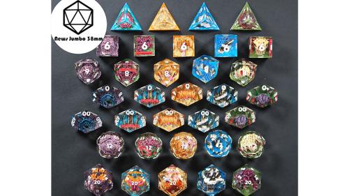 Creature Dice Set Collection - Reissue And New 38mm Jumbo