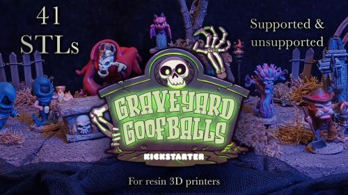Graveyard Goofballs - STLs for 3D Printing