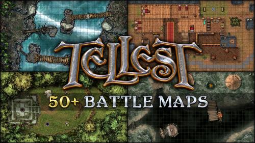 Maps of Tellest: 50+ Maps for DND, Pathfinder, and More