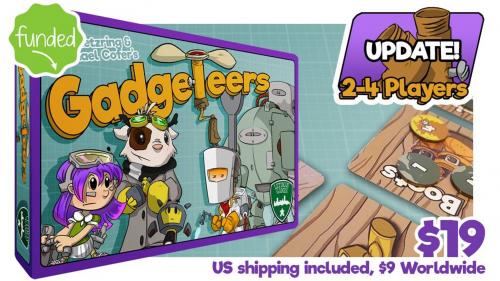 Gadgeteers - The blind-bidding game of awesome inventions!