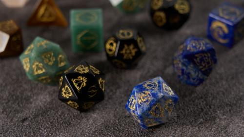 Aelthyr - Dragon Realms: Veil of Crowns Dice