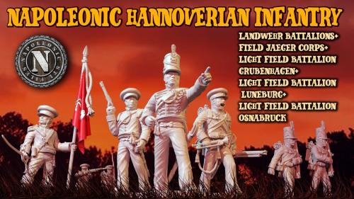 Napoleonic Hanoverian Infantry