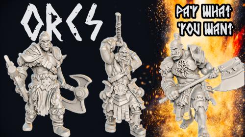 Orc Miniatures - Pay What You Want
