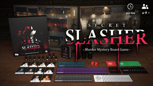 Secret Slasher - Murder Mystery Board Game