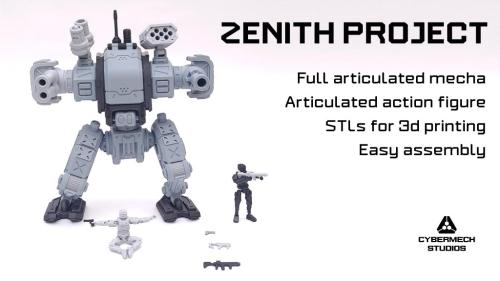 Project Zenith: War Machines for 3D Printing