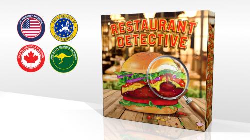 Restaurant Detective - A Party Card Game of Detective & Food