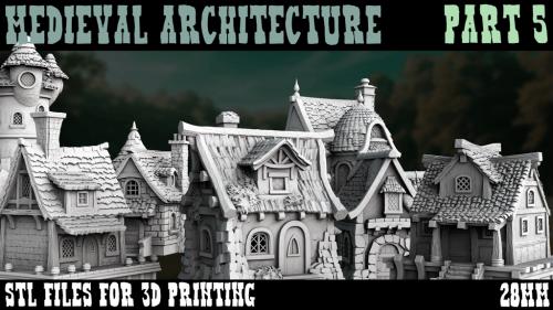 Medieval Architecture Part 5 - STL / 28MM