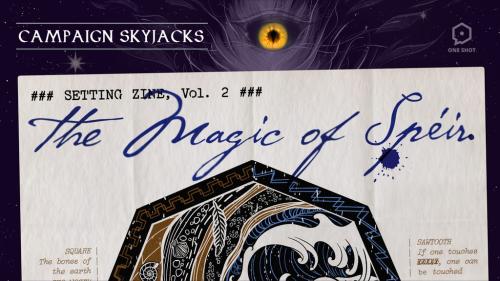 Skyjacks Setting Zine vol. 2: The Magic of Spéir
