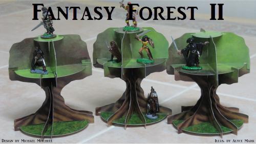 Fantasy Forest II (props for table top RPG s)
