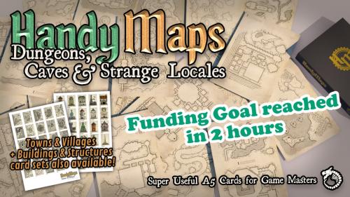 HandyMaps Dungeons, Caves & Strange Locales for Game Masters
