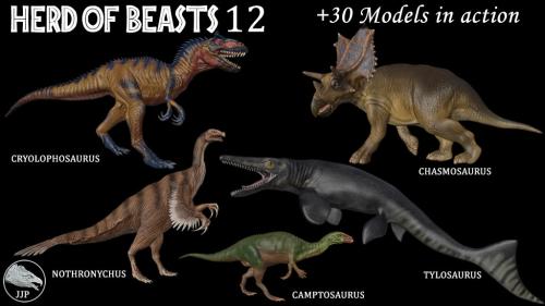 HERD OF BEASTS 12 - DINOSAURS 5