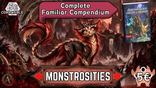 Familiars & Companions for D&D 5e - Monstrosities