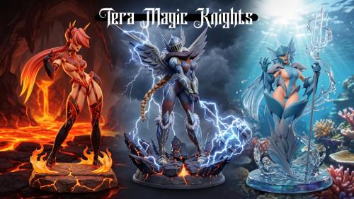 Tera Magic Knights – Legendary Elemental Miniatures