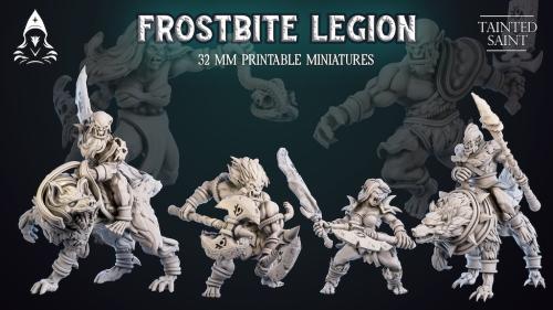 Frostbite Legion - 3D printable Orc Miniatures
