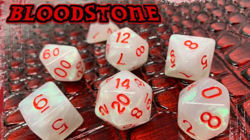 Bloodstone Dice RPG Dice Set