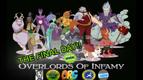 Overlords of Infamy - A Board Game of Silly Super-Villainy!