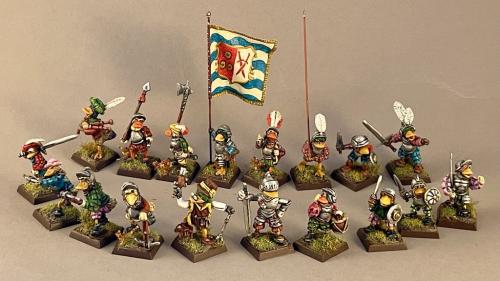 Ducks of War: 28mm Duck Miniatures