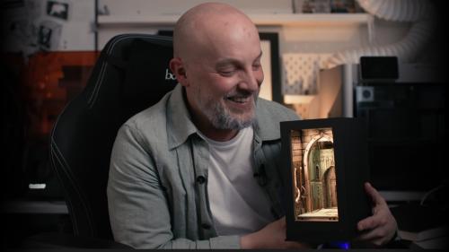 Monolith: 3D STL printable Book Nook from Versatile Terrain!