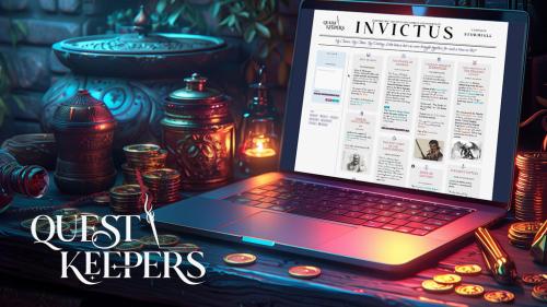 QuestKeepers: The Simpler, Faster Way to Take TTRPG Notes.