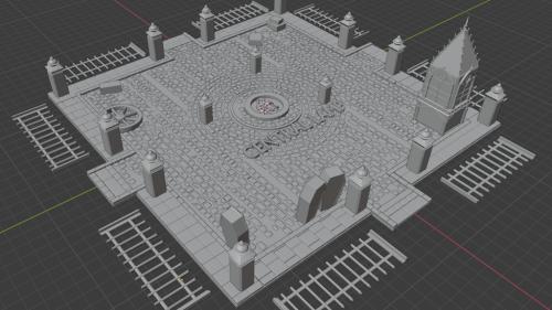 3D-Printable Bloodborne Tiles