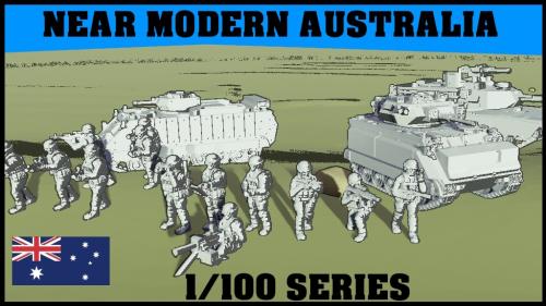 Near Modern Austraila (1/100 Scale)