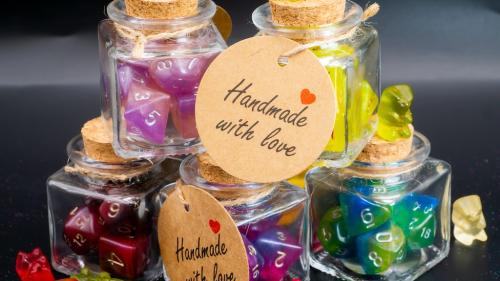 Candy Dice Sets - A colorful world of Taste