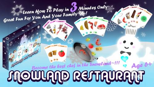 Snowland Restaurant Board Game
