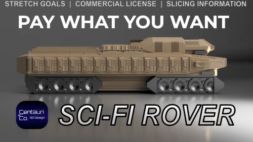 Pay what you want - Sci-fi rover for tabletop gaming